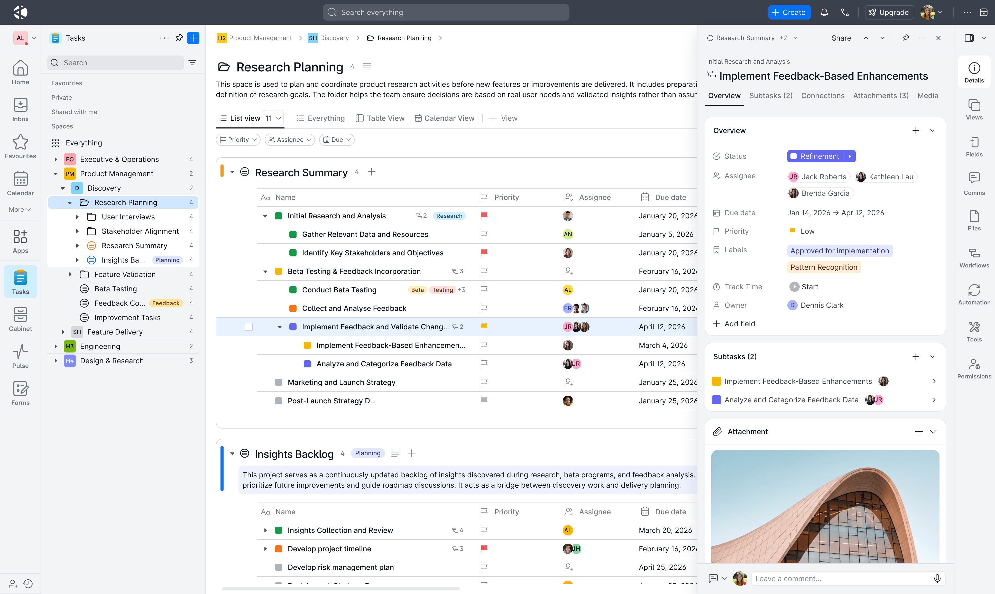 Appsatile in light mode